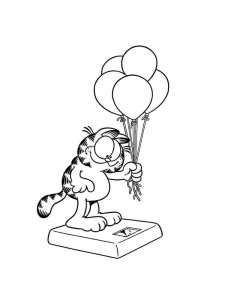 Garfield coloring page 68 - Free printable