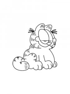 Garfield coloring page 69 - Free printable
