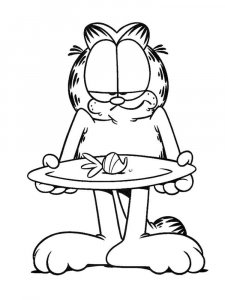 Garfield coloring page 47 - Free printable