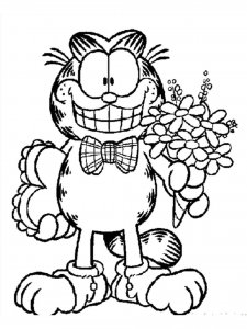 Garfield coloring page 48 - Free printable