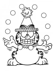 Garfield coloring page 49 - Free printable
