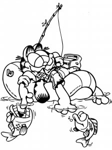 Garfield coloring page 51 - Free printable