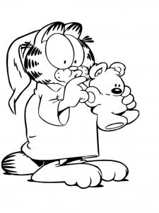 Garfield coloring page 53 - Free printable