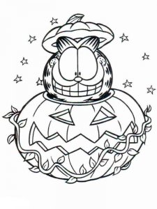 Garfield coloring page 13 - Free printable