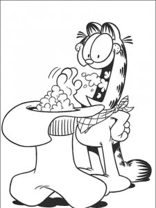Garfield coloring page 15 - Free printable
