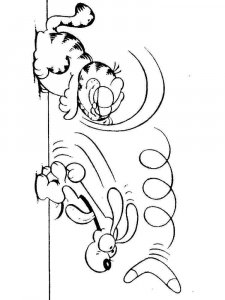 Garfield coloring page 17 - Free printable