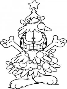 Garfield coloring page 2 - Free printable
