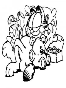 Garfield coloring page 24 - Free printable