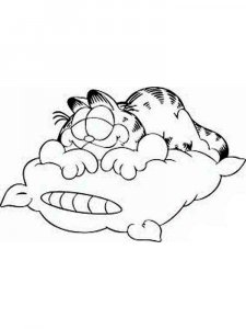 Garfield coloring page 27 - Free printable