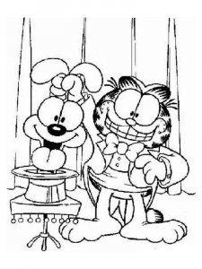 Garfield coloring page 30 - Free printable