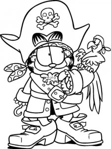 Garfield coloring page 35 - Free printable