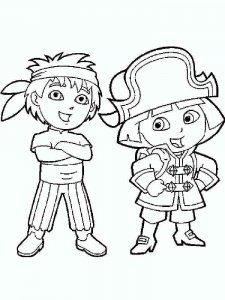 Go, Diego, Go coloring page 10 - Free printable