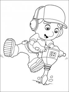 Handy Manny coloring page 4 - Free printable