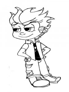 Johnny Test coloring page 13 - Free printable