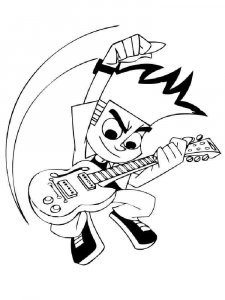 Johnny Test coloring page 15 - Free printable