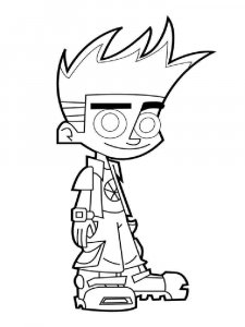 Johnny Test coloring page 7 - Free printable