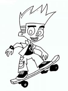 Johnny Test coloring page 8 - Free printable