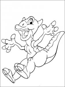 The Land Before Time coloring page 10 - Free printable