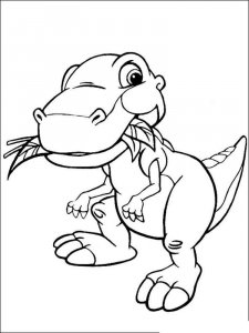 The Land Before Time coloring page 11 - Free printable