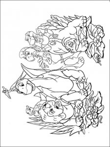 The Land Before Time coloring page 12 - Free printable