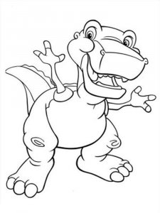 The Land Before Time coloring page 18 - Free printable
