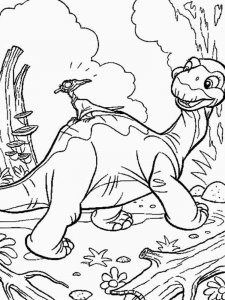 The Land Before Time coloring page 19 - Free printable