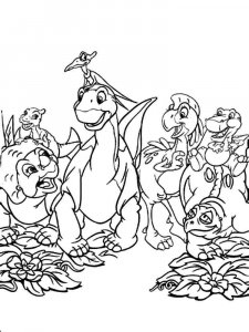 The Land Before Time coloring page 26 - Free printable