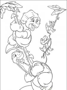 The Land Before Time coloring page 27 - Free printable