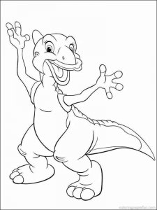 The Land Before Time coloring page 3 - Free printable