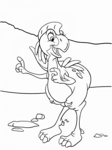 The Land Before Time coloring page 7 - Free printable