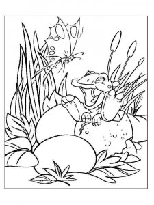 The Land Before Time coloring page 8 - Free printable