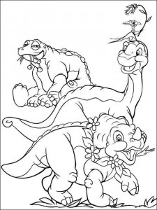 The Land Before Time coloring page 9 - Free printable