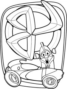 Larry Boy coloring page 9 - Free printable