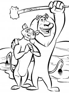 Madagascar coloring page 42 - Free printable