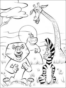 Madagascar coloring page 17 - Free printable