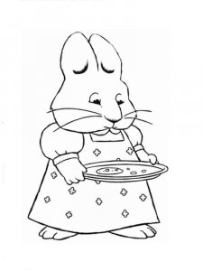 Max and Ruby coloring page 12 - Free printable