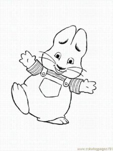 Max and Ruby coloring page 17 - Free printable