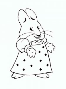 Max and Ruby coloring page 6 - Free printable