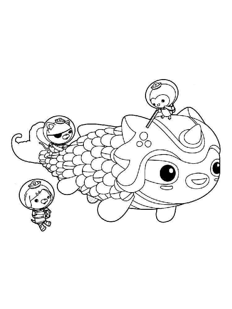 Octonauts coloring pages. Free Printable Octonauts coloring pages.