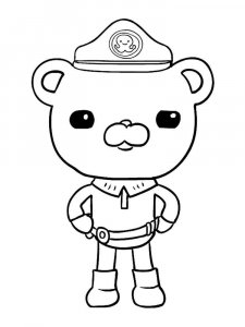 Octonauts coloring page 17 - Free printable