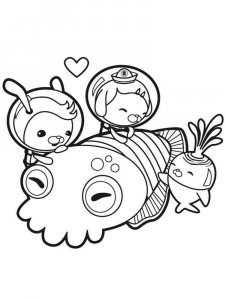 Octonauts coloring page 29 - Free printable