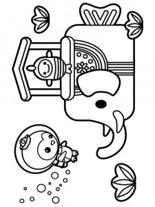 Octonauts coloring page 12 - Free printable