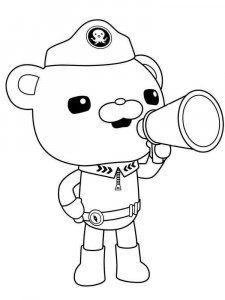 Octonauts coloring page 4 - Free printable