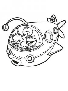 Octonauts coloring page 8 - Free printable