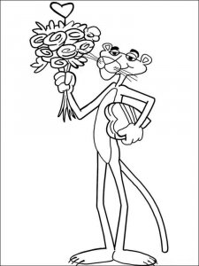 The Pink Panther coloring page 15 - Free printable