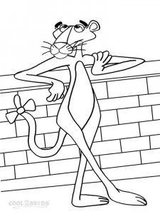 The Pink Panther coloring page 20 - Free printable