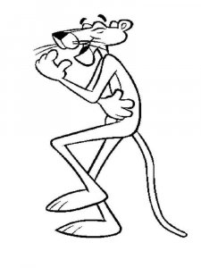 The Pink Panther coloring page 21 - Free printable