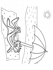 The Pink Panther coloring page 9 - Free printable