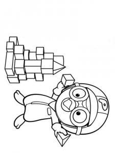 Pororo the Little Penguin coloring page 1 - Free printable