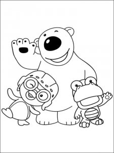 Pororo the Little Penguin coloring page 12 - Free printable